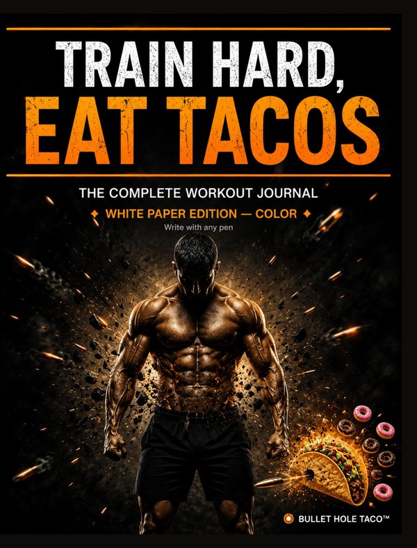 Train Hard, Eat Tacos — Color Edition