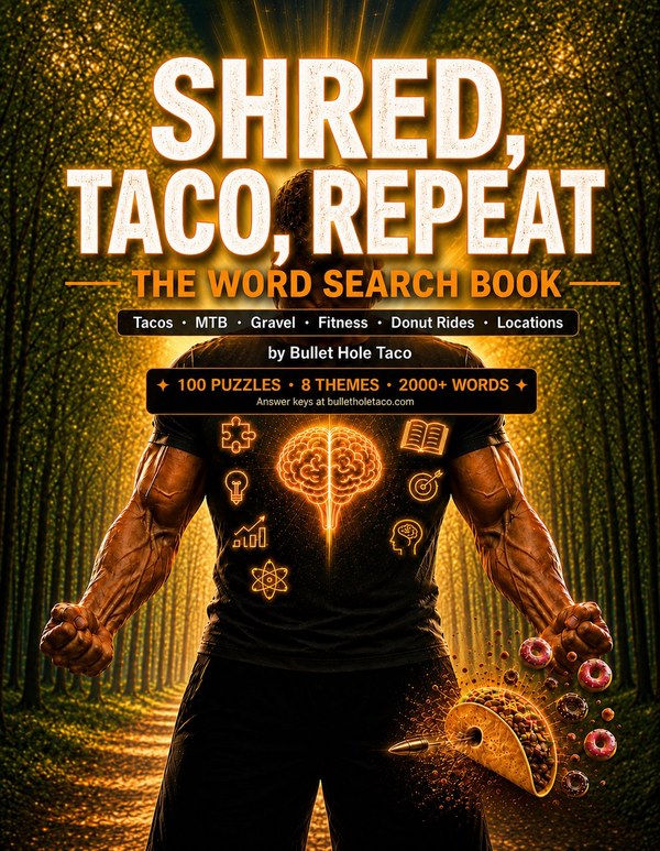Shred, Taco, Repeat — Word Search Book